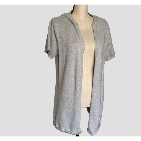 J.Jill Open Cardigan Short Sleeve Sweater - Picture 1 of 9